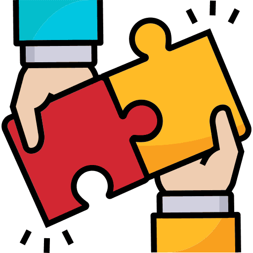 collaboration to show training consultant who works together with clients to tailor trainig programmes