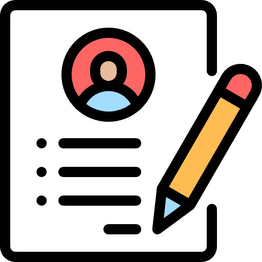 resume to symbolise training credentials